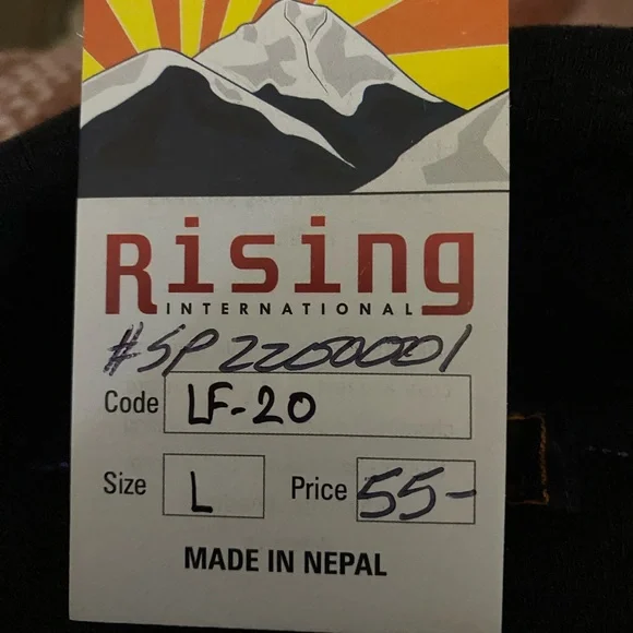 Rising International 100% Cotton Razor Hoodie. Purple tie dye front and full zip - Picture 8 of 9